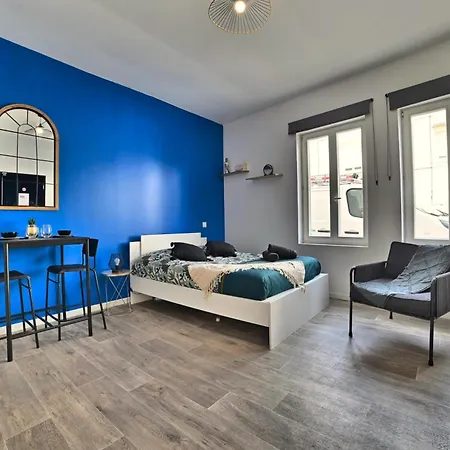 Paradis Bleu - Coeur De Ville, Tv 4k, Netflix, Fibre, Confortable, Calme * Сент